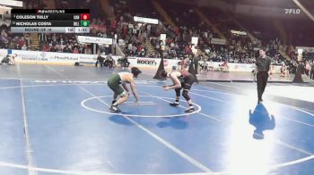 138 lbs Round Of 16 - Coleson Tully, Carver vs Nicholas Costa, Billerica