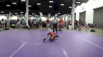 48 lbs Round 3 (10 Team) - Victoria Soto, 84 Athletes vs Lucas Krause, Colon Trained