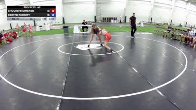 95 lbs Brooklyn Swisher, Tennessee vs Carter Burkett, Virginia