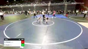 50 lbs Quarterfinal - Dracen Pollock, Natron Colts vs Deshawn Doyle, Colorado Bad Boys