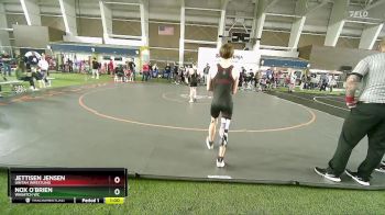 100 lbs Champ. Round 2 - Jettisen Jensen, Uintah Wrestling vs Nox O`Brien, Wasatch WC