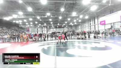 100 lbs Semifinal - Kaleb Campos, Sunnyside Ironman Wrestling vs Nikita Ceban, Combat School