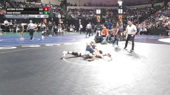 126 lbs Consi Of 16 #1 - Jayden Olivas, Clovis East (CS) vs Ivan Rivers, Vallhalla (SD)