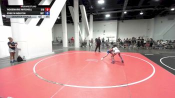 80 lbs Quarterfinal - Rosemarie Mitchell, LV Bears WC vs Evelyn Nguyen, Mat Demon WC