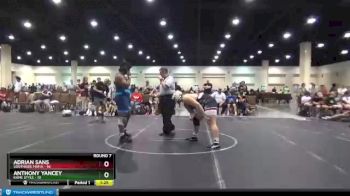 285 lbs Round 7 (8 Team) - Adrian Sans, Southside Mafia vs Anthony Yancey, Kame Style