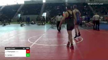 144 lbs Quarterfinal - John Thompson, Nevada Elite vs Eric Cortez, Elk Grove