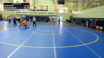 285 lbs 1st Place Match - Hayden Simpson, Oklahoma State vs Jacob Acedo, Labette Community College