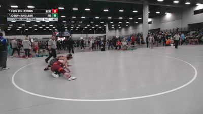 117 lbs Cons. Quarters - Axel Tollefson, MN Elite Wrestling Club vs Joseph Englese, ISI Wrestling Club