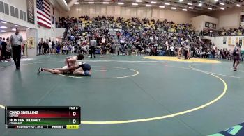 126 lbs Cons. Round 2 - Chad Snelling, COPLEY vs Hunter Bilbrey, CONNEAUT