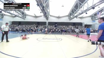 102-I lbs Round Of 16 - Aaron Szumowski, Revolution Wrestling Club vs Hunter Gregg, Warhawks Wrestling Inc.