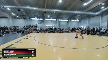 132 lbs Champ. Round 1 - Isaiah Garcia, Pueblo East vs Diego Sirio, Mountain View