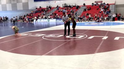 157 lbs Cons. Semi - Ariel Hunsei, Randolph vs David Norris, Apprentice School