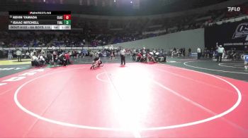 6A Boys 113 lbs Champ. Round 2 - Kevin Yamada, Clackamas Boys vs Isaac Mitchell, Tualatin Boys
