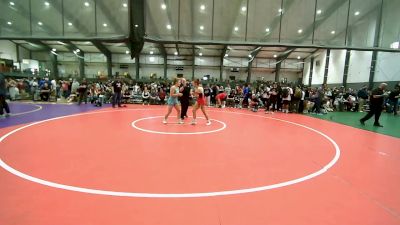 130 lbs Cons. Sub-semis - Alyssa Graciano, Victory Wrestling - Central WA vs Zorina Johnson, All Phase Wrestling