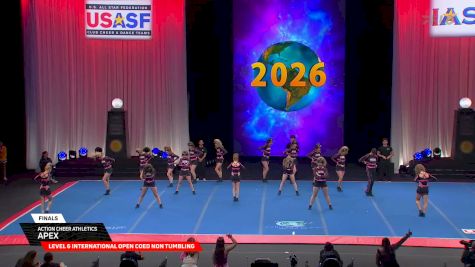 Action Cheer Athletics - Apex [2026 L6 International Open Coed Non Tumbling Finals] 2026 The Cheerleading Worlds