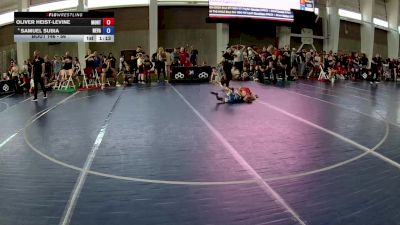 56 lbs Semis - Oliver Heist-Levine, Montana vs Samuel Subia, Nevada