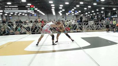 145 lbs Rr Rnd 2 - Colt Kromarek, Nebraska Blue - HSB vs Olympic Serrao, Freakztyle Supremacy - HSB