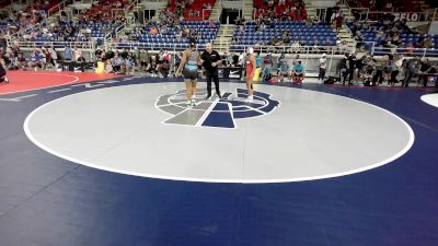 140 lbs Round Of 64 - Isabella Weiner, AR vs Kiara Djoumessi, IA