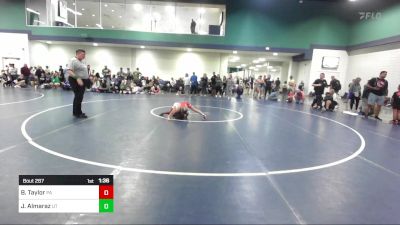 60 lbs Quarterfinal - Brock Taylor, PA vs Jair Almaraz, UT