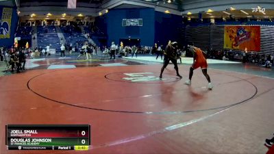 215 lbs Cons. Round 3 - Joell Small, Northampton vs Douglas Johnson, St Frances Academy