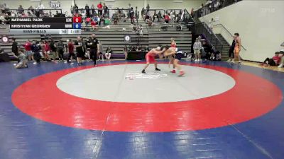 150 lbs Semifinal - Nathaniel Park, Level Up Wrestling Center vs Kristiyan Georgiev, Roundtree Wrestling Academy