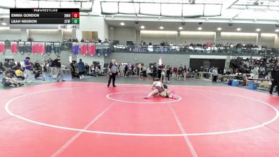 114 lbs Consi Of 8 #2 - Emma Gordon, South Windsor vs Leah Negron, Stratford