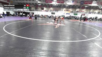 157 lbs Champ. Round 2 - Enzo Morales, Arizona Christian University vs Jordan Tobias, Hastings (Neb.)