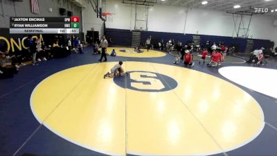 70 lbs Semifinal - Jaxton Encinas, Dog Pound Wrestling vs Ryan Williamson, 951 Wrestling Club