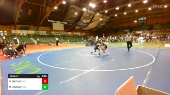 100PURPLE lbs Rr Rnd 1 - Heidi Hertzel, Shenendehowa vs Makenna Matone, Minisink Valley