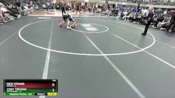 139 lbs Round 2 (4 Team) - Nick Strand, Bemidji vs Cody Trevino, Bettendorf