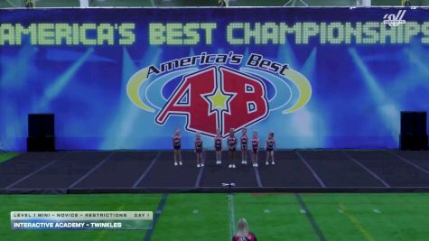 Interactive Academy - TWINKLES [2025 L1 Mini - Novice - Restrictions Day 1] 2025 America's Best Indy Challenge