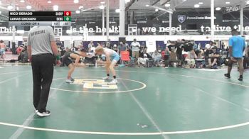 128 lbs Consi Of 4 - Nico DeRado, Scorpions - HSC vs Lukas Grodzki, Blue Knights Alpha