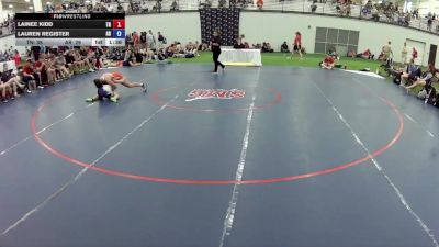 140 lbs Lainee Kidd, Tennessee vs Lauren Register, Arkansas