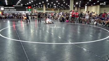 190 lbs Round 4 (6 Team) - Brody Wingate, Indiana Outlaws vs Matt Russell, Team Arkansas