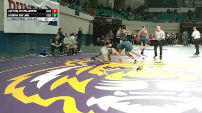215 lbs Semifinal - Jayden Jones-Wertz, Powdersville vs Joseph Taylor, Keenan