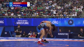 51 kg 1/2 Final - Saba Abashidze, Georgia vs Abdurrahman Huseynli, Azerbaijan