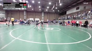 130 lbs Cons. Round 5 - Alina Wackerman, Fort Osage vs Darilyn George, Lee`s Summit West