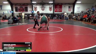 285 lbs Semifinal - Spencer Kessel, Louisa-Muscatine vs Zach Conlon, Dubuque Hempstead