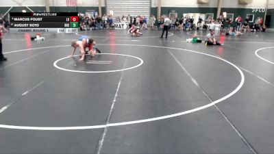 144 lbs Champ. Round 1 - August Soto, Broomfield High School vs Marcus Foust, Logan View