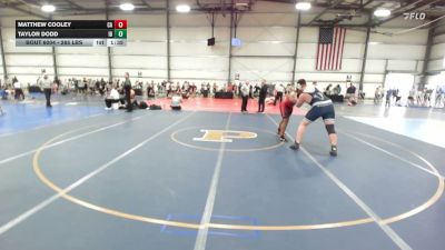 285 lbs Round Of 16 - Matthew Cooley, CA vs Taylor Dodd, ID