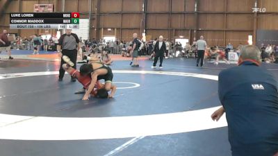 106 lbs Final - Luke Loren, Monster Garage vs Connor Maddox, Maurer Coughlin Wrestling Club