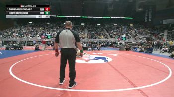 3A-144 lbs 1st Place Match - Kort Sorensen, Cody vs Brendan Woodard, Torrington