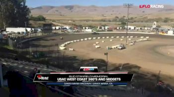 Full Replay - 2019 Western Midgets and West Coast 360s at Santa Maria Raceway - Western Midgets and West Coast 360s - Aug 10, 2019 at 6:42 PM CDT