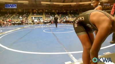 100 lbs Round Of 16 - Kelin Hill, Tulsa North Mabee Stampede vs Michael Evans III, Tulsa Blue T Panthers