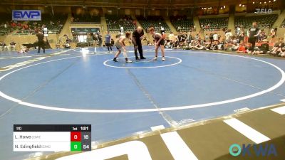 110 lbs Rr Rnd 2 - Lucas Howe, Coweta 12u vs Nathan Edingfield, Edmond North Huskies