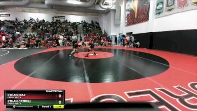 120 lbs Quarterfinal - Ethan Diaz, Eaglecrest A vs Ethan Catrell, Eaglecrest B