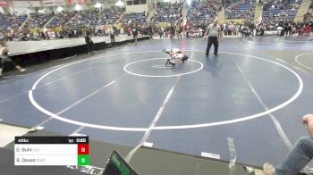 49 lbs Consi Of 8 #2 - Gatlin Buhr, SLV Elite WC vs Braxton Daves, Southwest Hammers