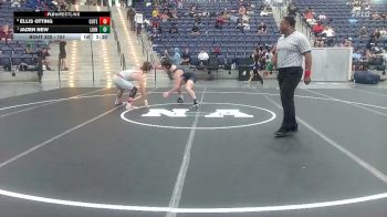 157 lbs Quarterfinal - Jaden New, Life University vs Ellis Otting, Cumberland (Tenn.)
