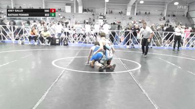 126 lbs Rr Rnd 1 - Joey Gallo, TNWC Big Macs - HSB vs Nathan Fenner, Misdirection Mat Club - HSB