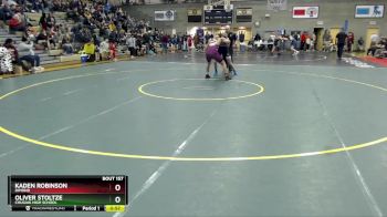 171 lbs Cons. Round 3 - OLIVER STOLTZE, Chugiak High School vs Kaden Robinson, Dimond